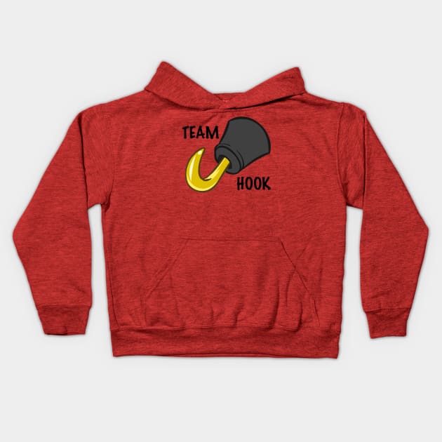 Team Hook Kids Hoodie by duchessofdisneyland